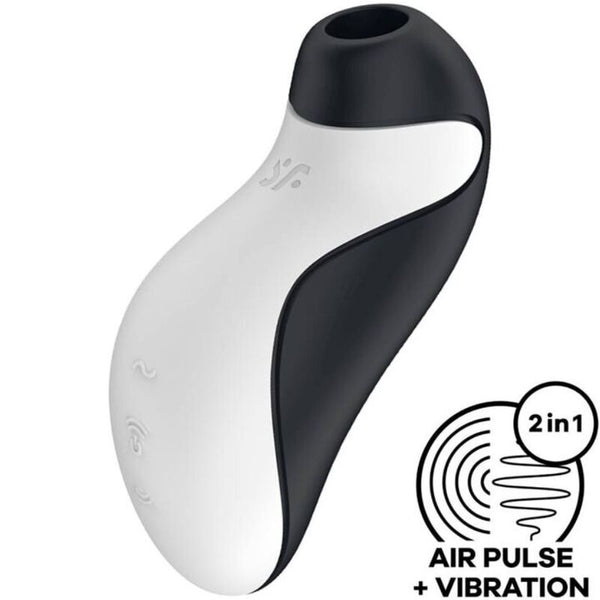 SATISFYER - Orca Lufttrykk-stimulator med Vibrasjon