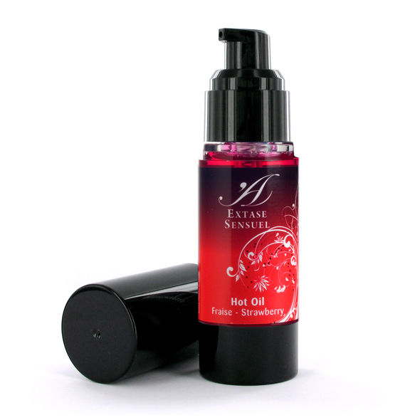 EXTASE SENSUAL - Varmende stimulerende olje Jordbær 30 ml