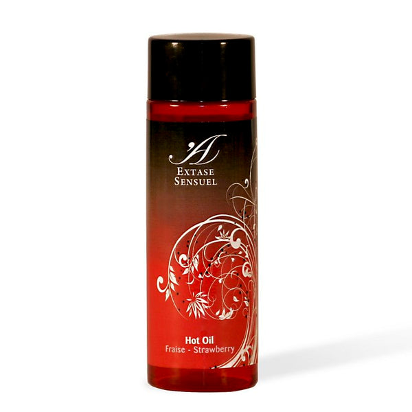 EXTASE SENSUAL - Varmende stimulerende olje Jordbær 100 ml