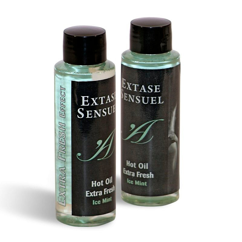 EXTASE SENSUAL - Massasjeolje Kjølende Mynte & Eukalyptus 100 ml