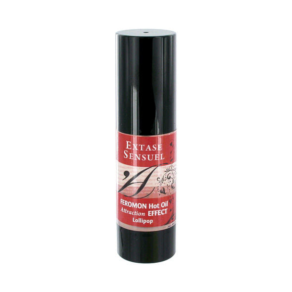 EXTASE SENSUAL - Varmende massasjeolje med feromoner Slikkepinne 30 ml