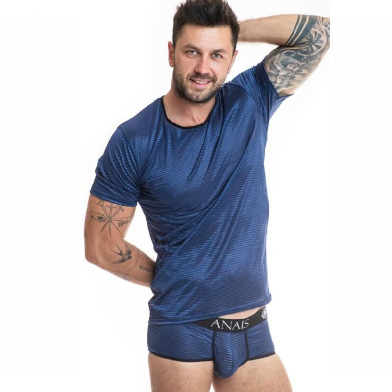 ANAIS MEN - Naval T-skjorte