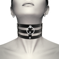 COQUETTE CHIC DESIRE - Choker i vegansk skinn Fetish-stil