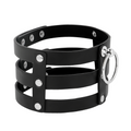 COQUETTE CHIC DESIRE - Choker i vegansk skinn Fetish-stil