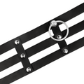 COQUETTE CHIC DESIRE - Choker i vegansk skinn Fetish-stil