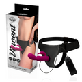 HARNESS ATTRACTION - Vincent Rabbitvibrator Vibrerende Strap-on 15 cm