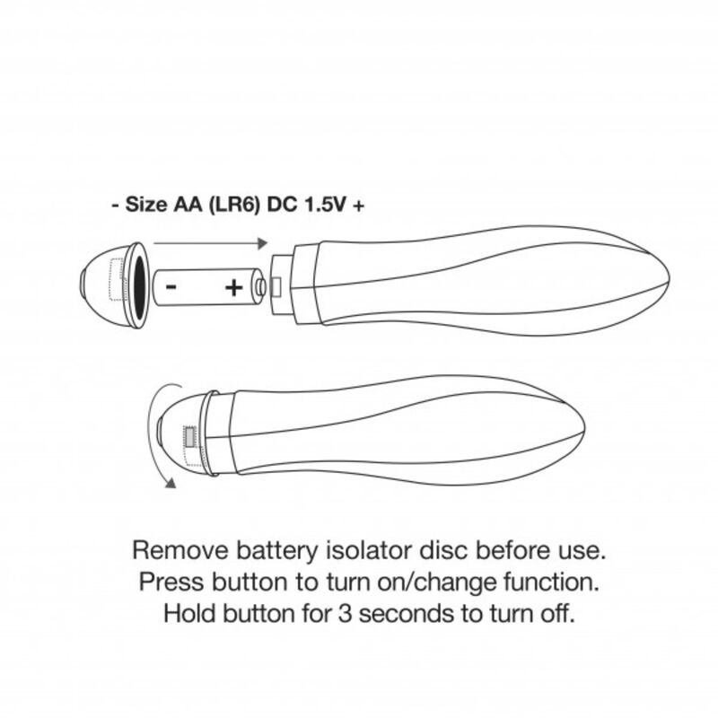 ROCKS-OFF - Twister Vibrator 10 modi