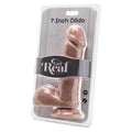 GET REAL - Realistisk Dildo med Baller Hud 18 cm