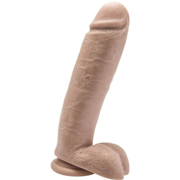 GET REAL - Realistisk Dildo med Baller Hud 25,5 cm