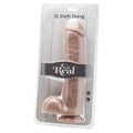 GET REAL - Realistisk Dildo med Baller Hud 28 cm
