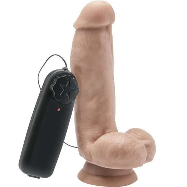 GET REAL - Realistisk Dildovibrator med Pung 12 cm