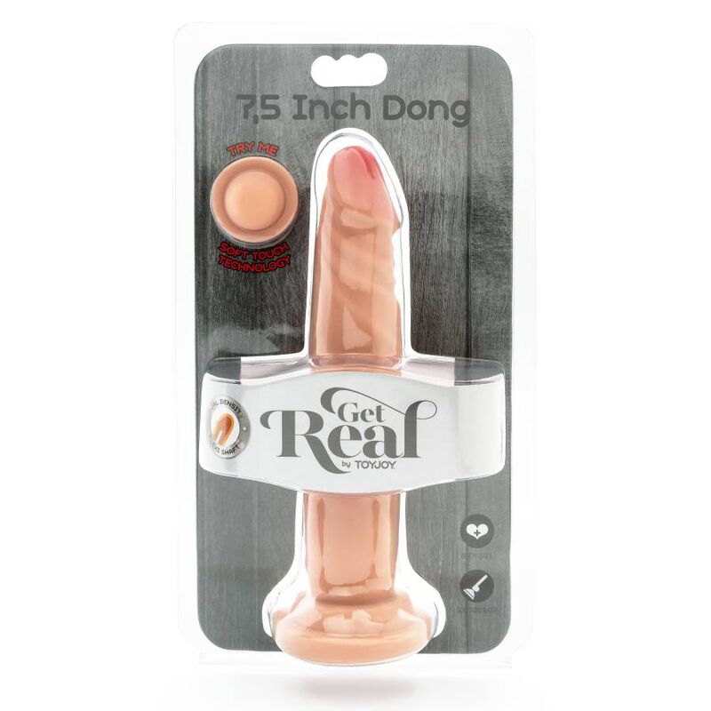 GET REAL - Dual Density Realistisk dong 19 cm