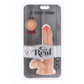 GET REAL - Dual Density Realistisk dildo med testikler 17 cm