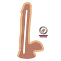GET REAL - Dual Density Realistisk dildo med testikler 17 cm