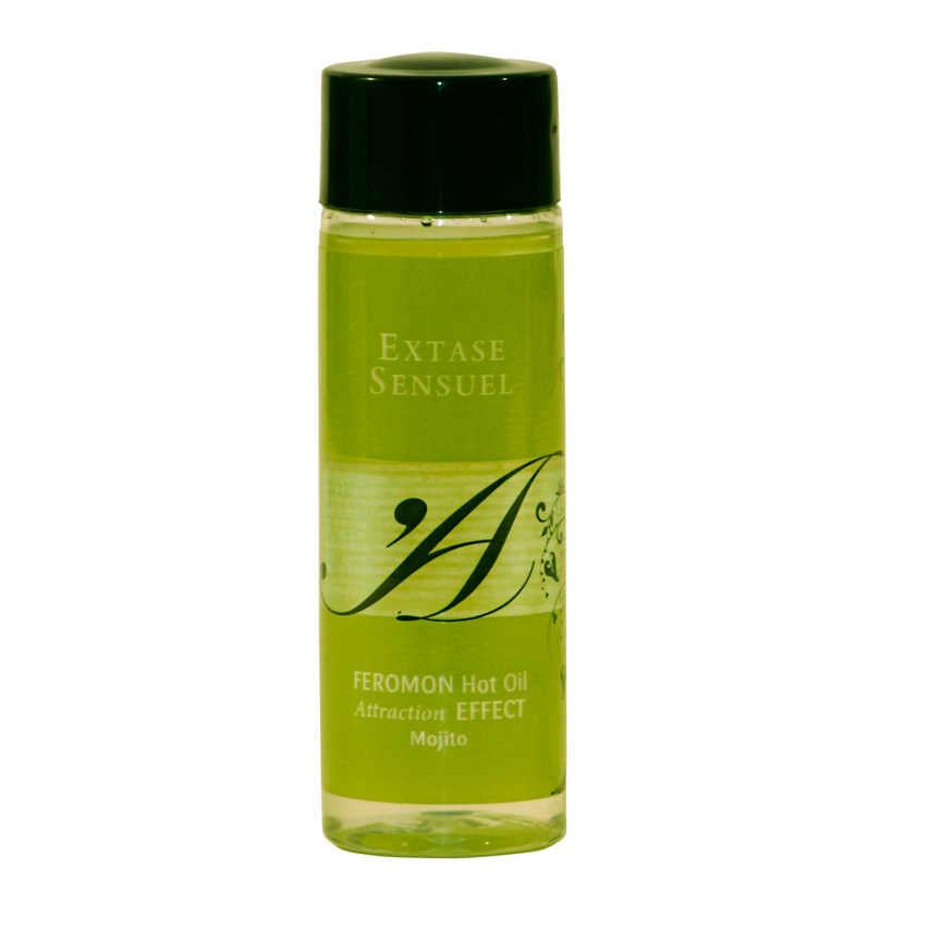 EXTASE SENSUAL - Varmende massasjeolje med feromoner Mojito 100 ml