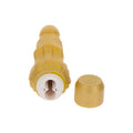 GET REAL - Gold Dicker Stim Vibrator med Klitorisstimulator