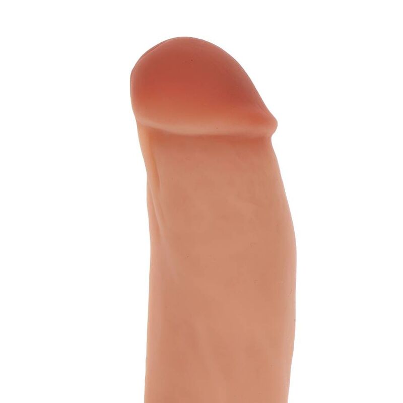 GET REAL - Silikondildo med Baller Hud 18 cm