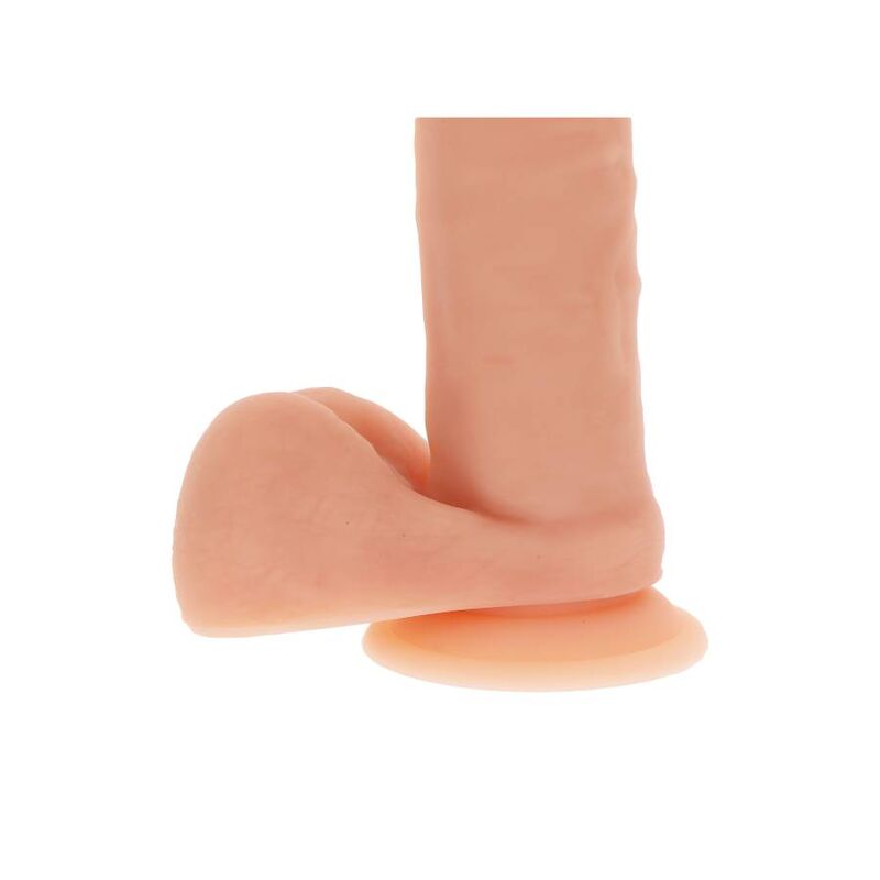 GET REAL - Silikon Realistisk dildo med testikler 20,5 cm
