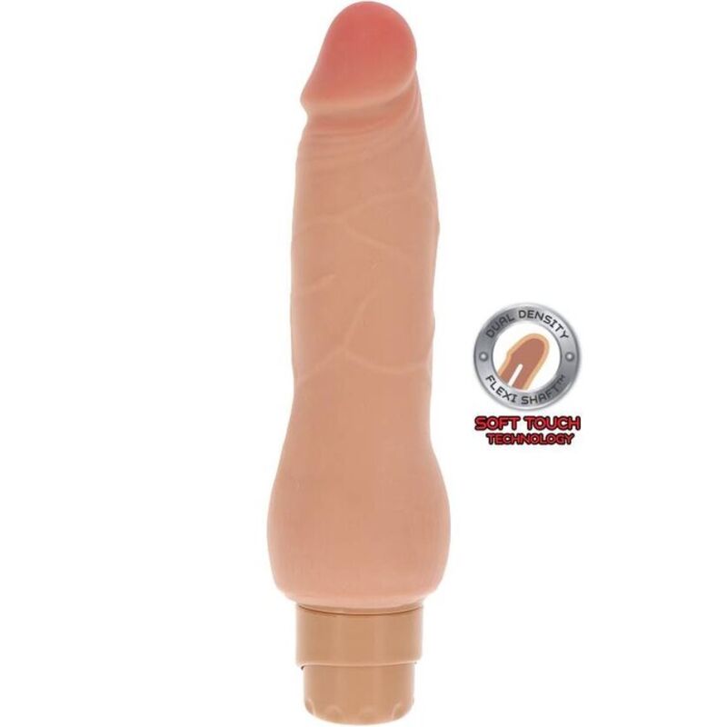 GET REAL - Dual Density Realistisk Vibrator Glatt