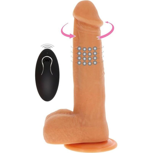 GET REAL - Roterende Kuler Vibrerende Dildo