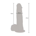 GET REAL - Roterende Kuler Vibrerende Dildo
