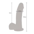 GET REAL - Magnetic Pulse Støtende dildo