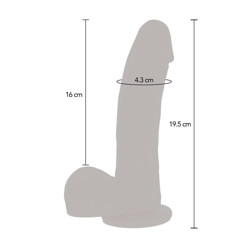 GET REAL - Magnetic Pulse Støtende dildo