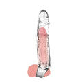 GET REAL - Long Penisforlenger Transparent 19 cm
