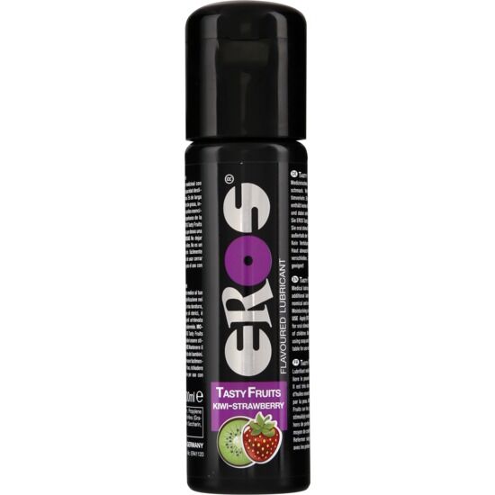 EROS - Tasty Fruits Glidemiddel med smak Kiwi & Jordbær 100 ml
