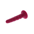 GET REAL - Ribbed Dong Rød 12 cm