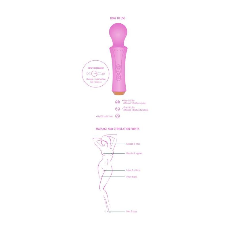 XOCOON - The Personal Wand Magic Wand-vibrator
