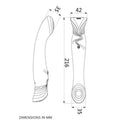 ZALO - Queen G-punkt PulseWave-vibrator