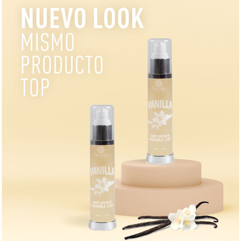 SECRETPLAY - Varmende Glidemiddel Vanilje 50 ml