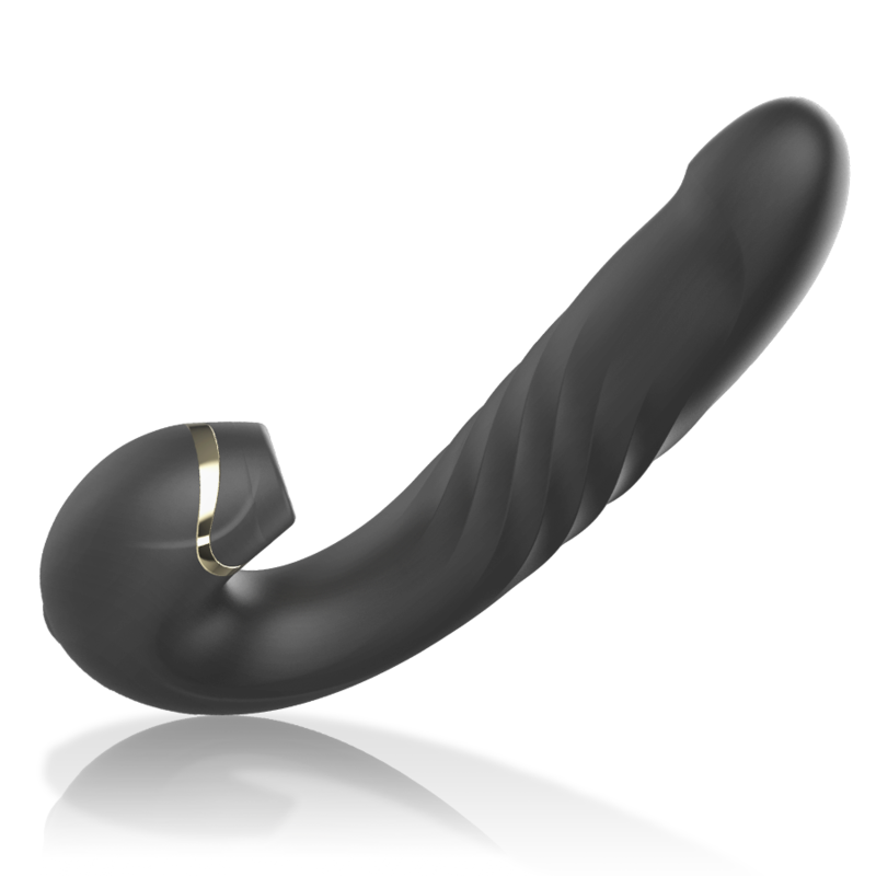 IBIZA - Clip Up & Down Støtvibrator med Klitorissuger