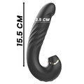 IBIZA - Clip Up & Down Støtvibrator med Klitorissuger