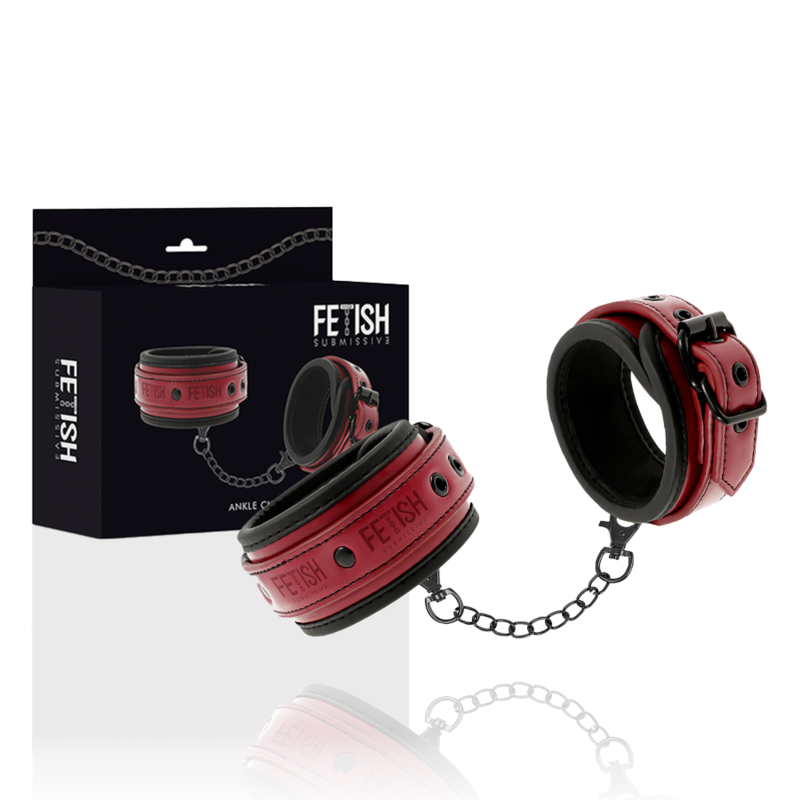 FETISH SUBMISSIVE DARK ROOM - Neopren Ankelmansjetter