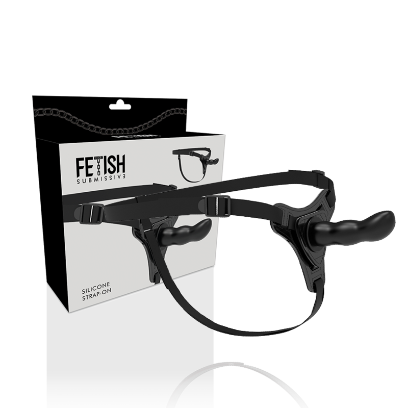 FETISH SUBMISSIVE - Strap-on-sett 16 cm