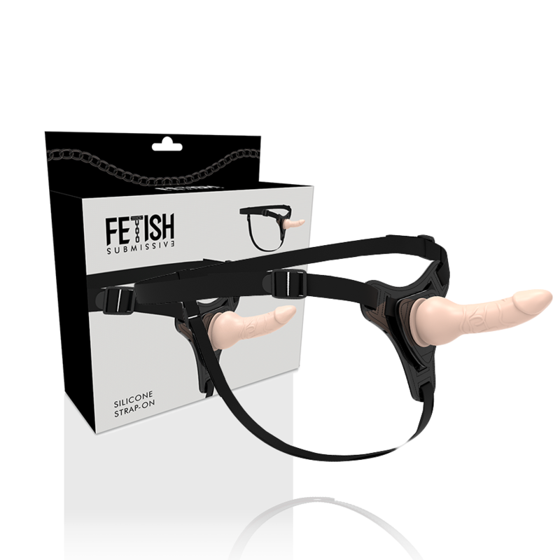 FETISH SUBMISSIVE - Strap-on-sett 16 cm