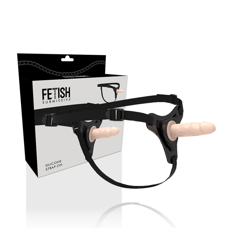 FETISH SUBMISSIVE - Strap-on-sett 12,5 cm