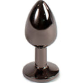 SECRETPLAY - Gunmetal Analplugg Small 7 cm