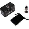 SECRETPLAY - Gunmetal Analplugg Small 7 cm
