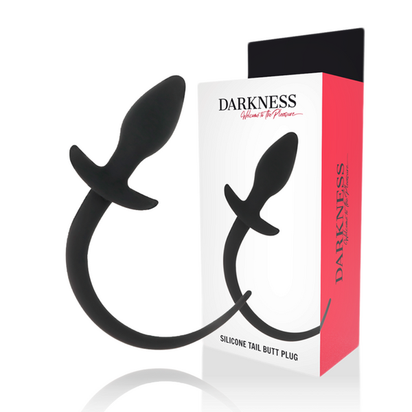 DARKNESS - Analplugg Sort Silikon 28 cm