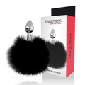 DARKNESS - Analplugg med Hale Sort 7 cm