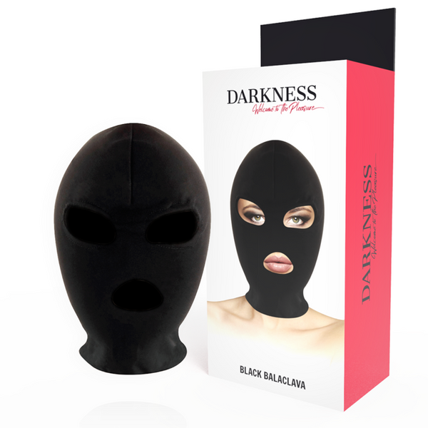 DARKNESS - BDSM-underkastelsesmaske for munn og øyne