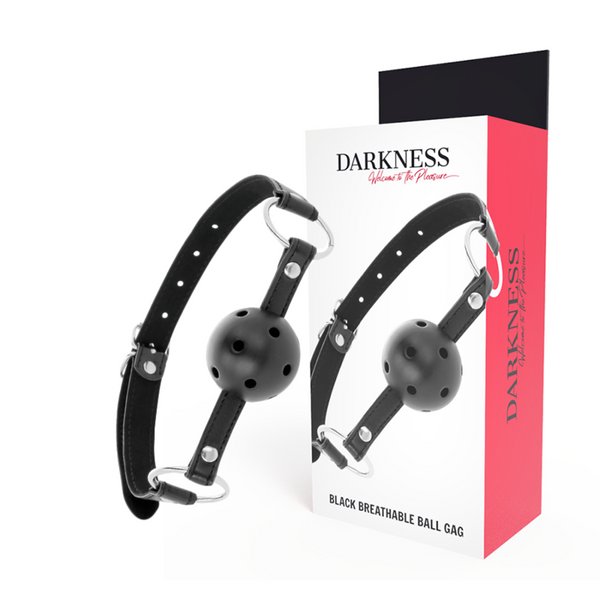 DARKNESS - Pustende Ball-gag