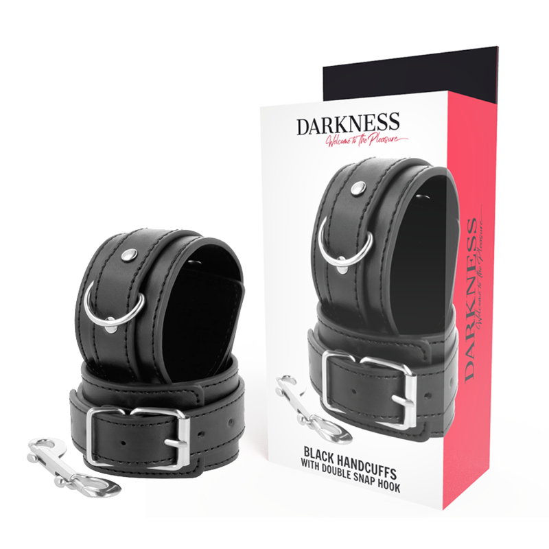 DARKNESS - Justerbare håndjern med dobbel forsterkning