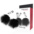 DARKNESS - Brystvorteklemmer med Pompom 2