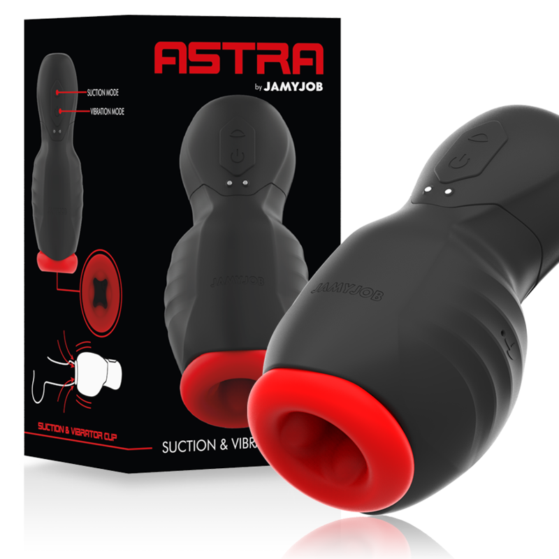 JAMYJOB - Astra Oral Automatisk masturbator med vibrasjon og sug