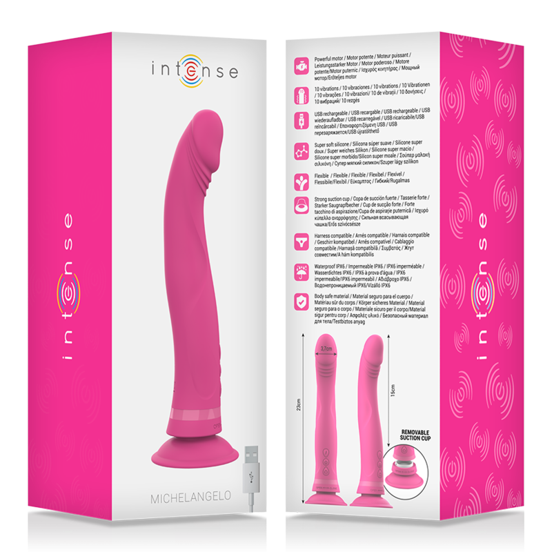 INTENSE - Michelangelo Silikon Dildovibrator