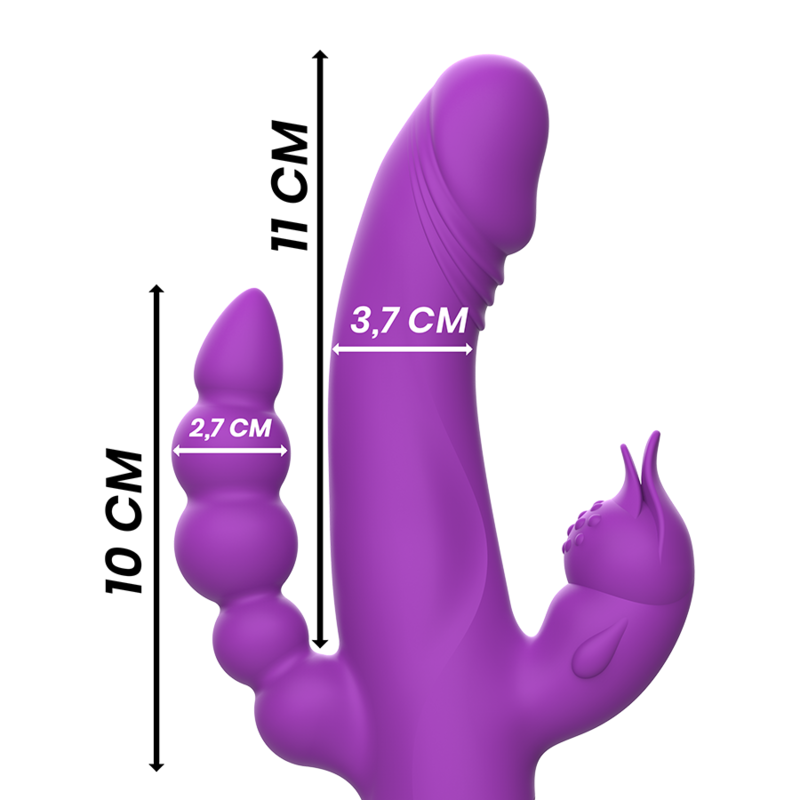 INTENSE - Casanova Rabbitvibrator Trippel Motor